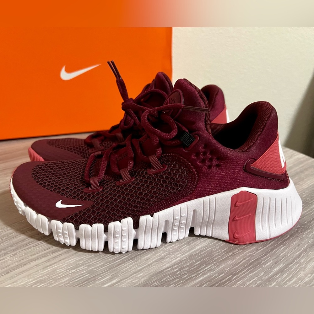 Nike Free Metcon 4 Shoes Burgundy